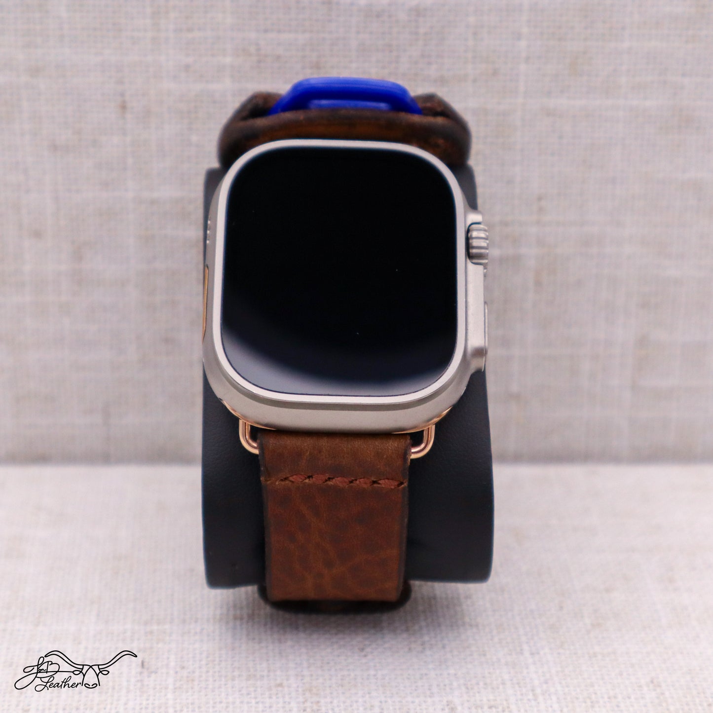 Watch Band in full grain leather - for Apple Watch