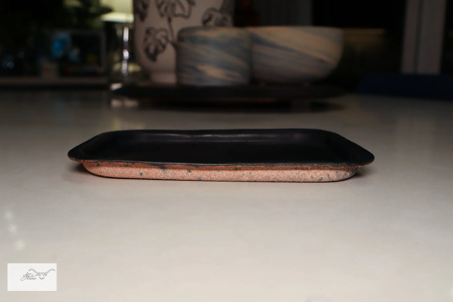 Rectangle Tray Jon B Leather