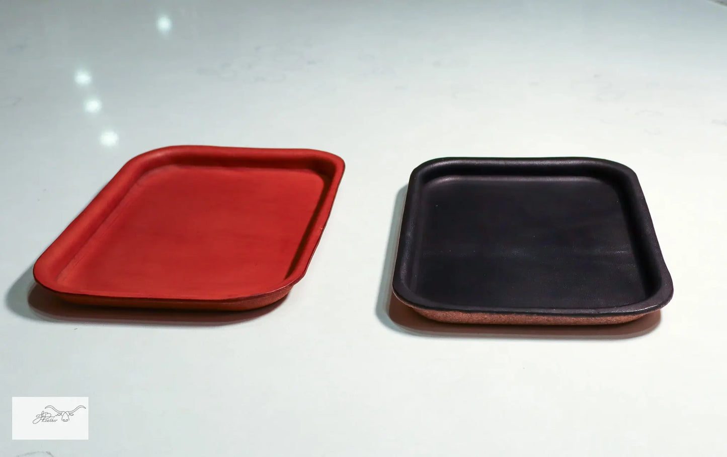 Rectangle Tray Jon B Leather