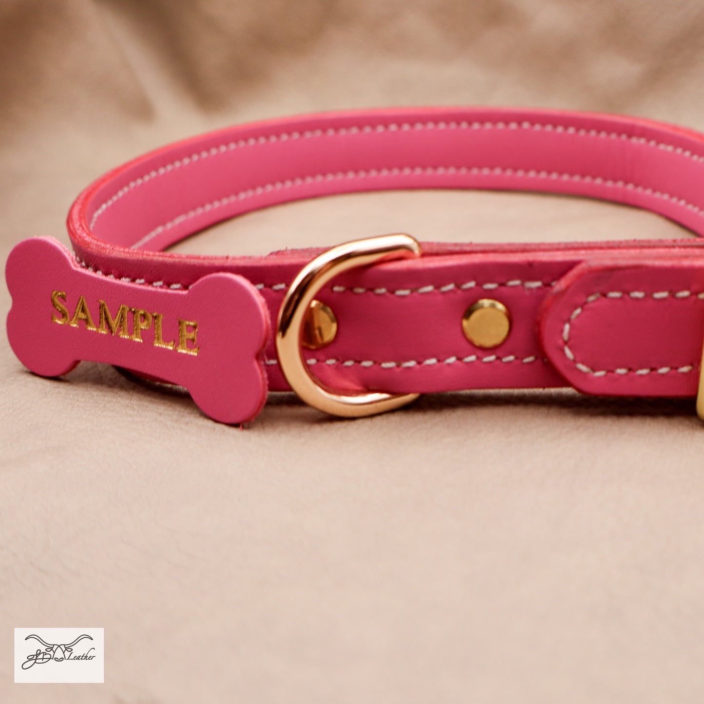 Luxe Pet Collar Jon B Leather
