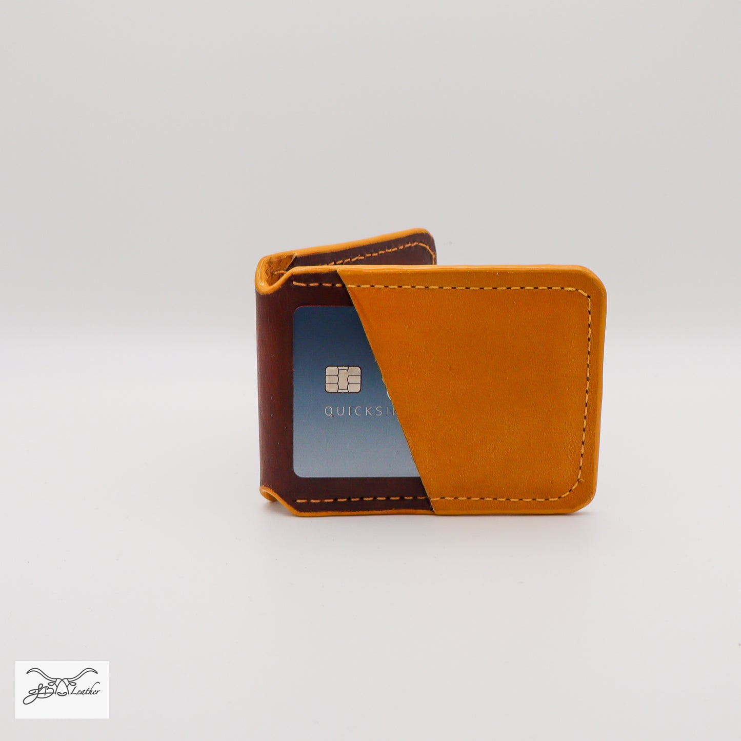 Color Flip Bi-Fold Wallet - Jon B Leather