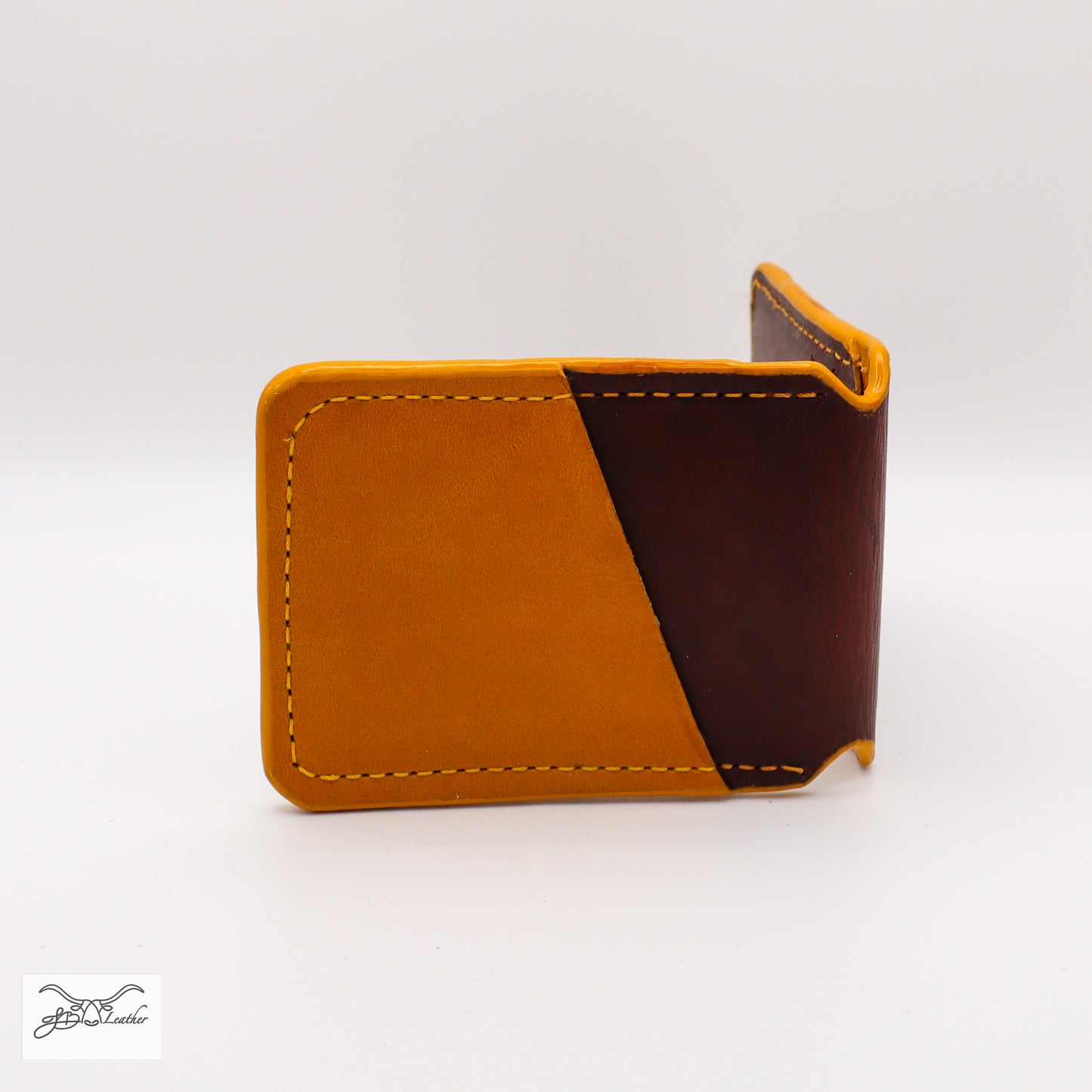 Color Flip Bi-Fold Wallet - Jon B Leather