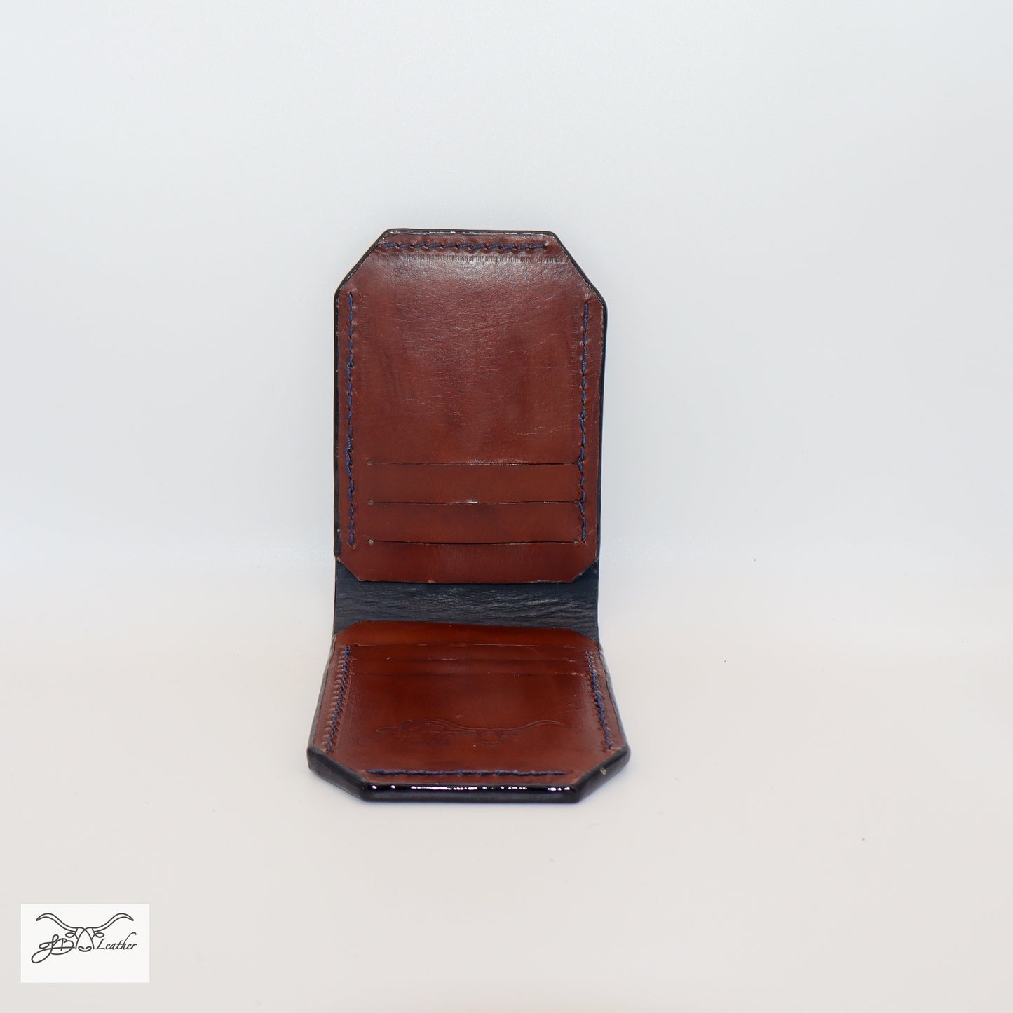Color Flip Bi-Fold Wallet - Jon B Leather