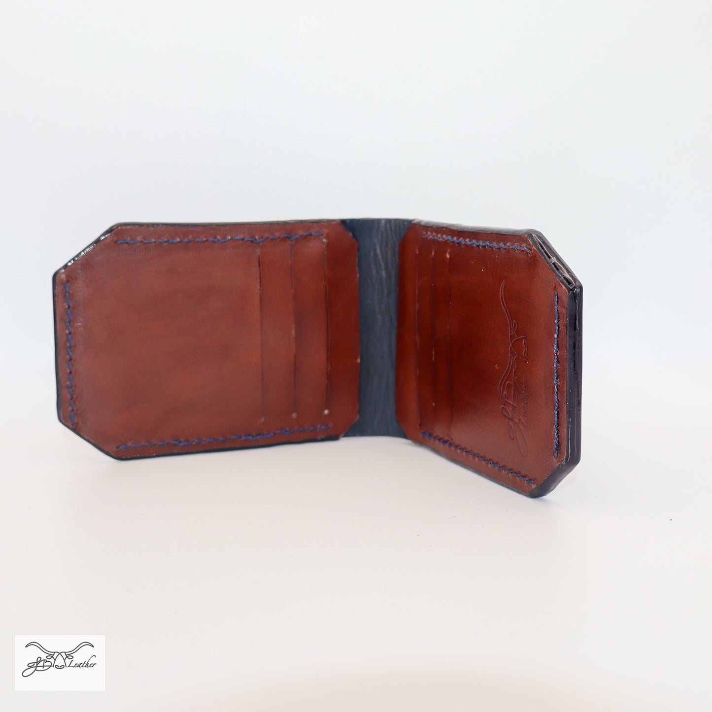 Color Flip Bi-Fold Wallet - Jon B Leather