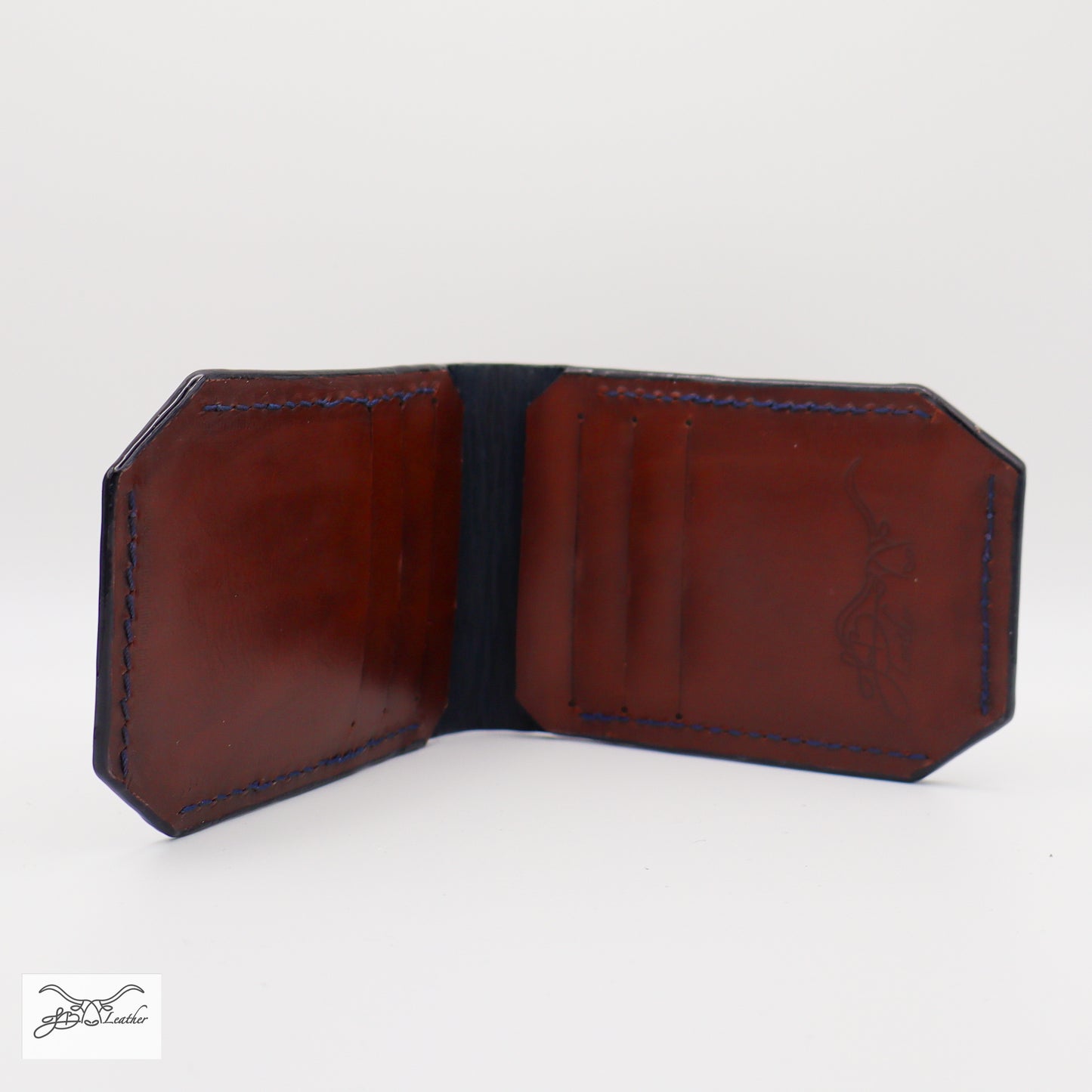 Color Flip Bi-Fold Wallet - Jon B Leather