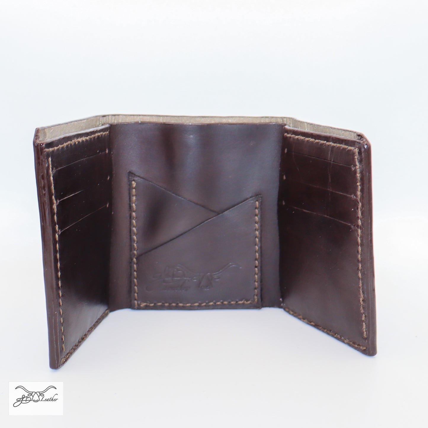 Inside View no cards Classic Tri-Fold Wallet