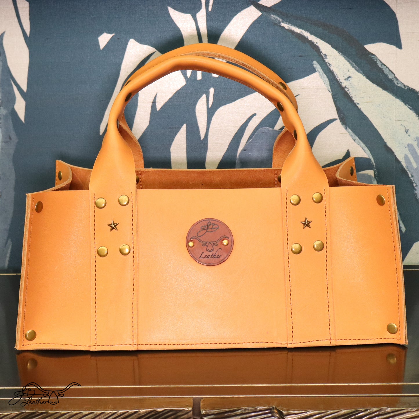 Squatty Tote Organization Basket - Jon B Leather