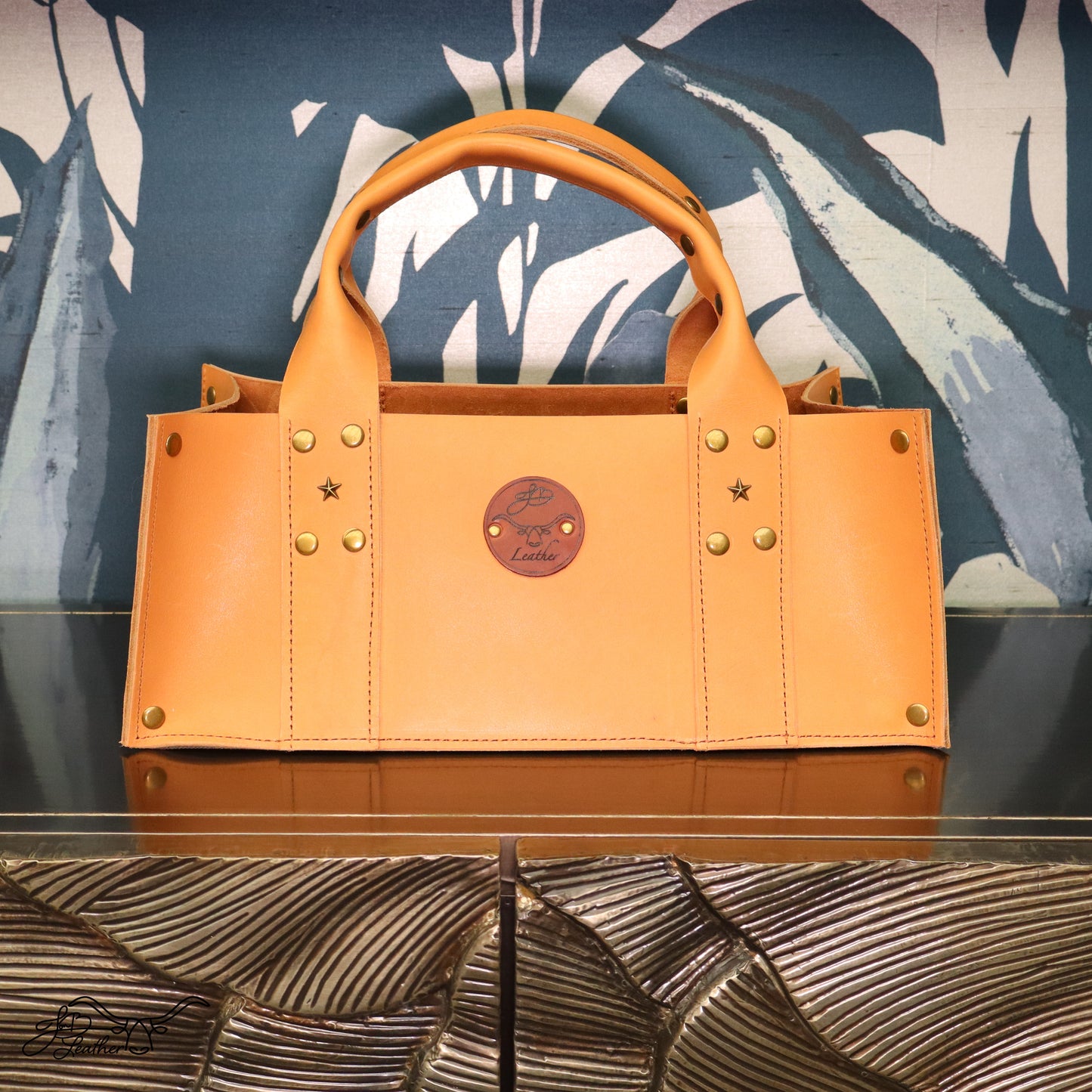 Squatty Tote Organization Basket - Jon B Leather