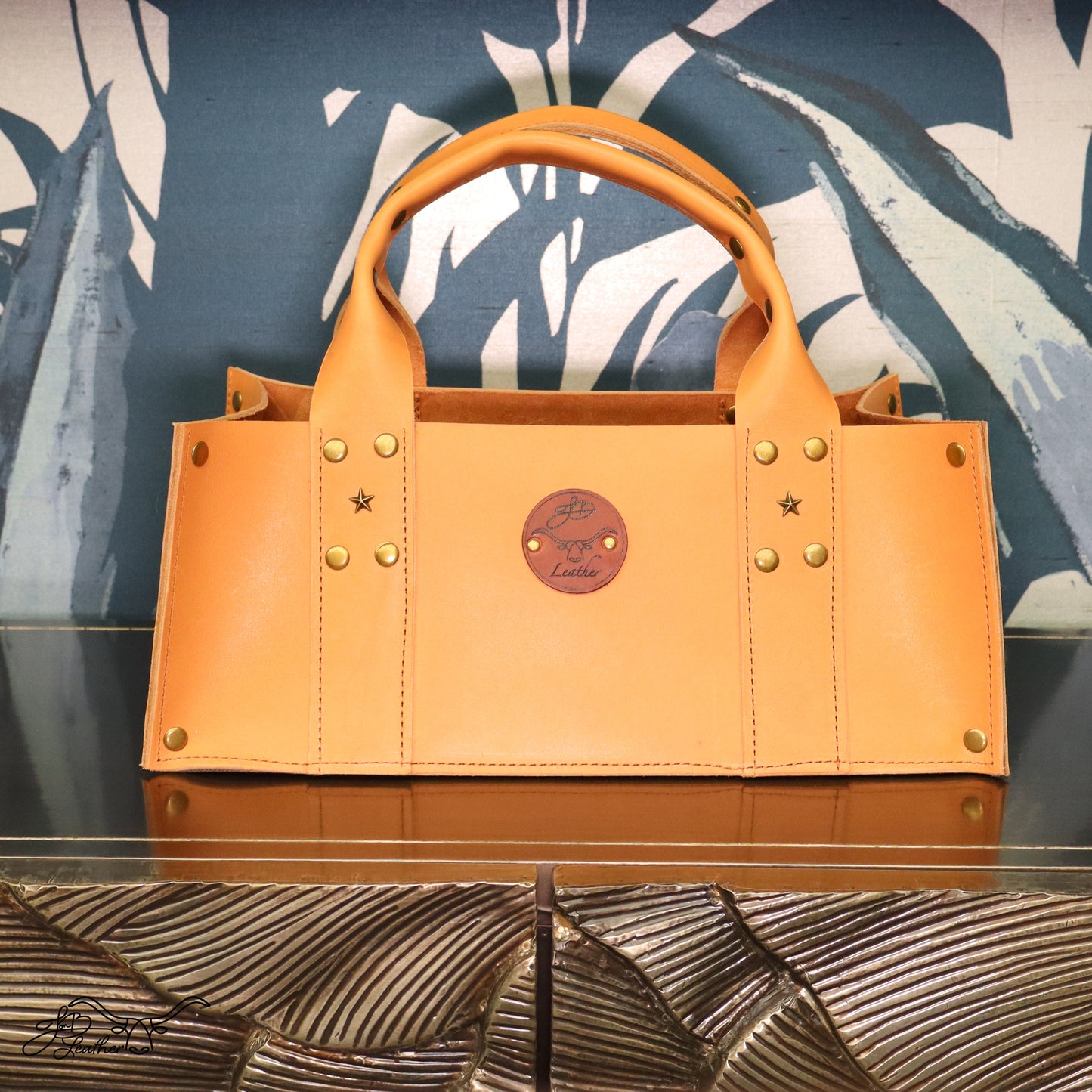 Squatty Tote Organization Basket - Jon B Leather
