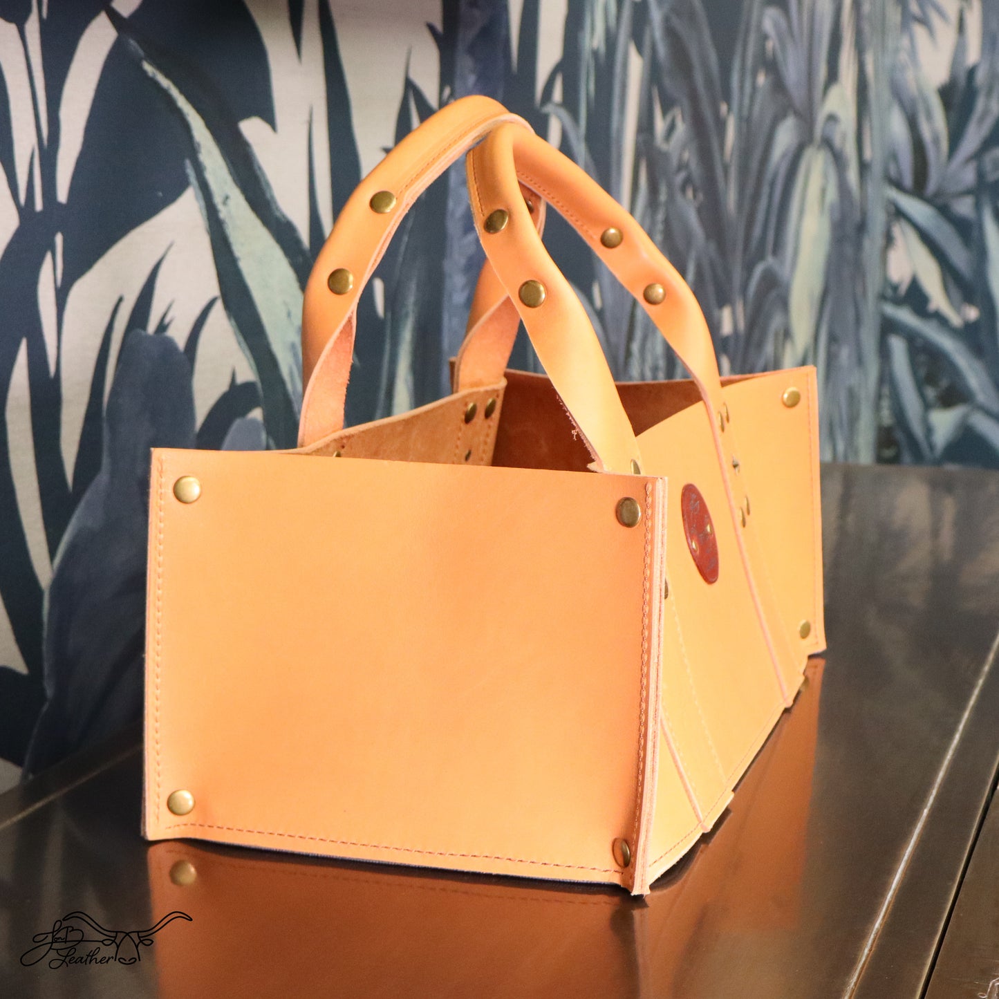 Squatty Tote Organization Basket - Jon B Leather