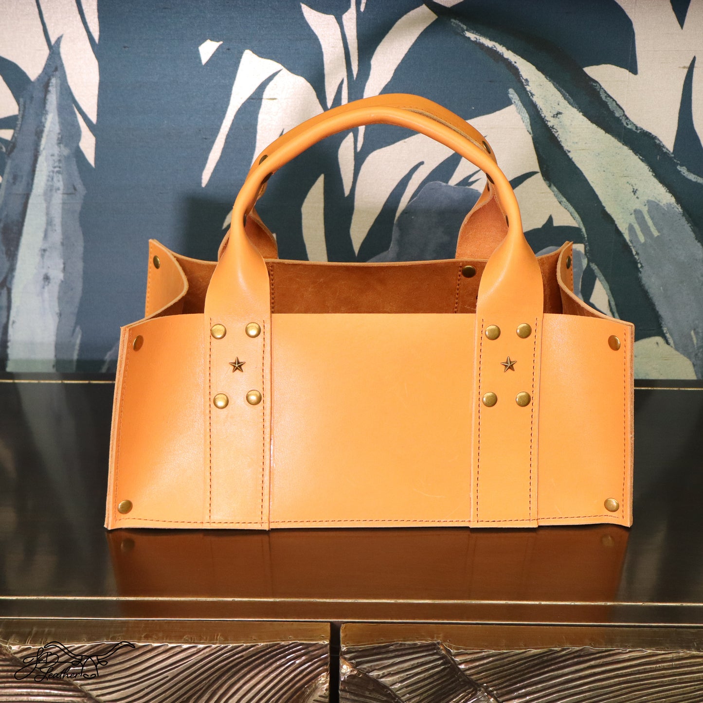 Squatty Tote Organization Basket - Jon B Leather