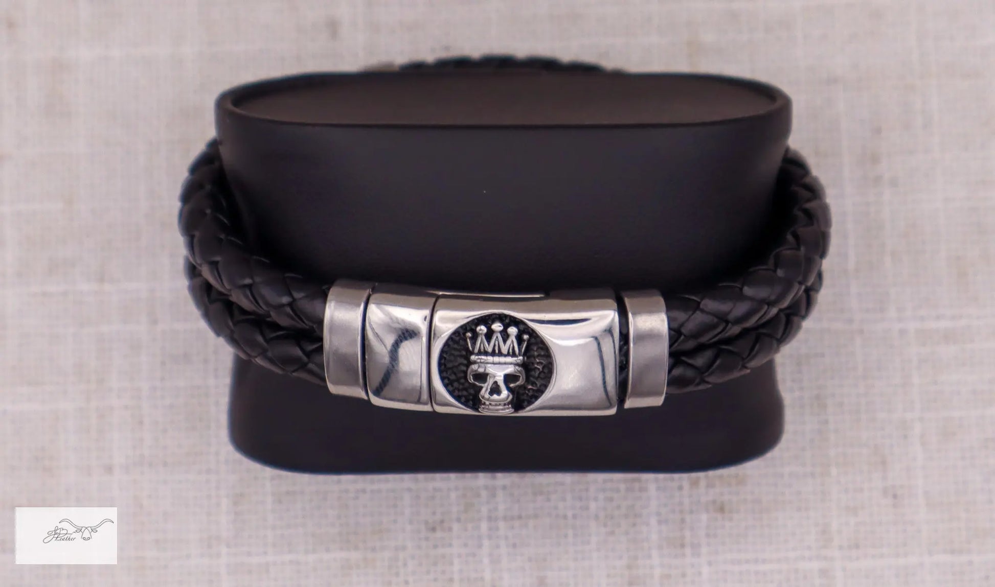 Skull King Bracelet Jon B Leather