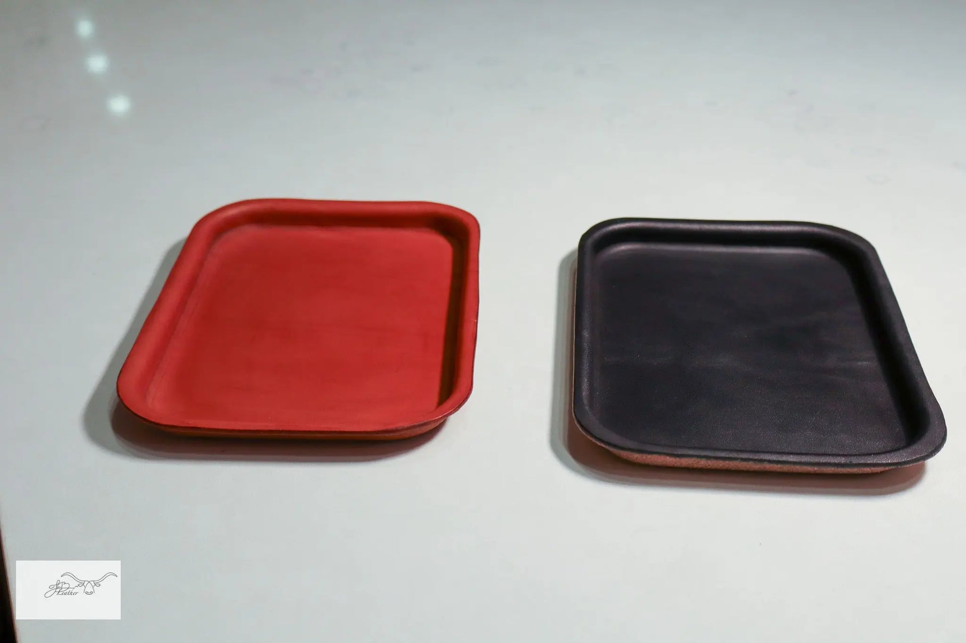 Rectangle Tray Jon B Leather