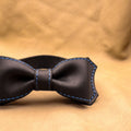  Black with Blue Stitching