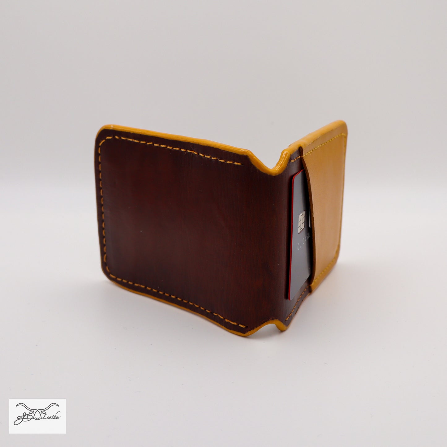 Color Flip Bi-Fold Wallet - Jon B Leather