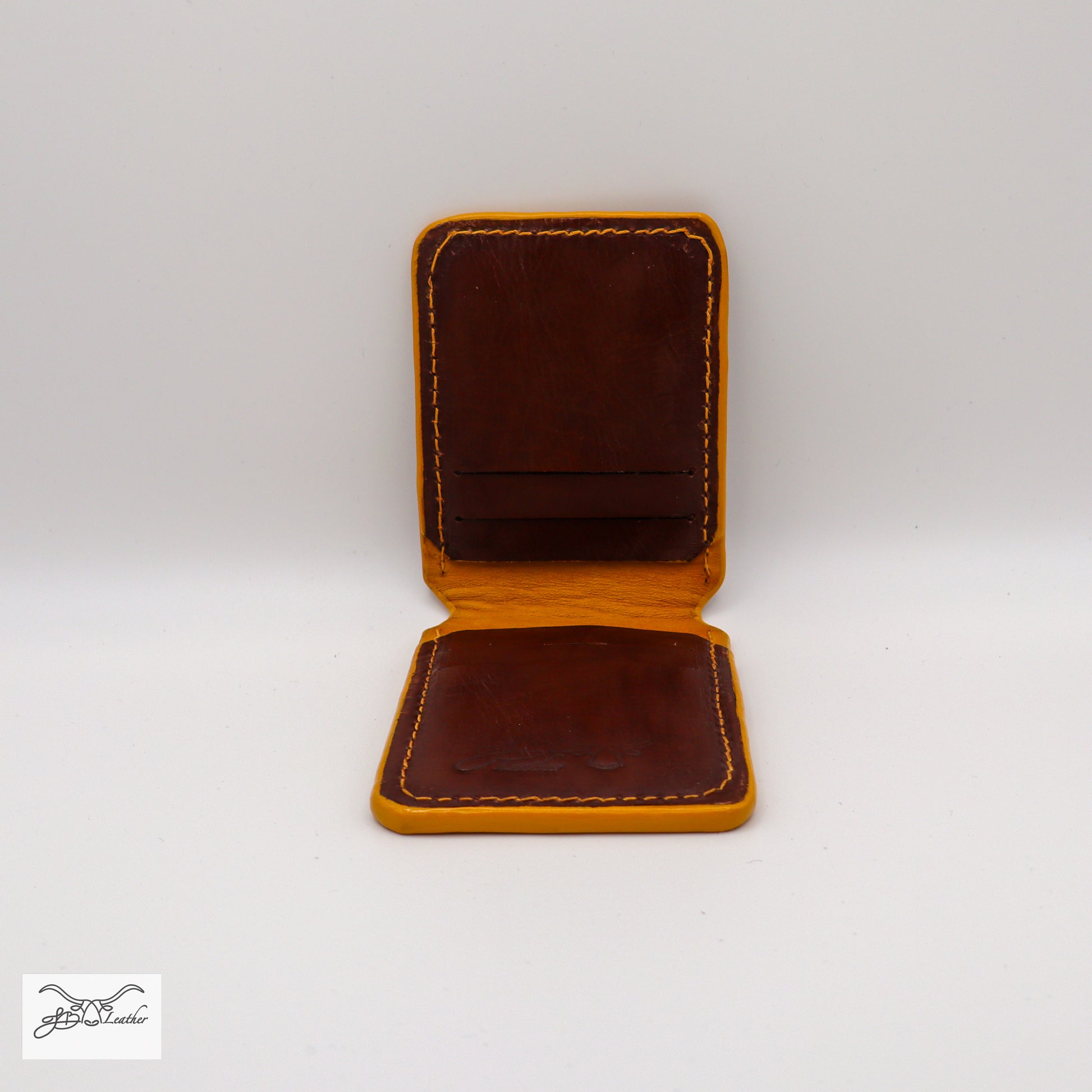 Color Flip Bi-Fold Wallet - Jon B Leather