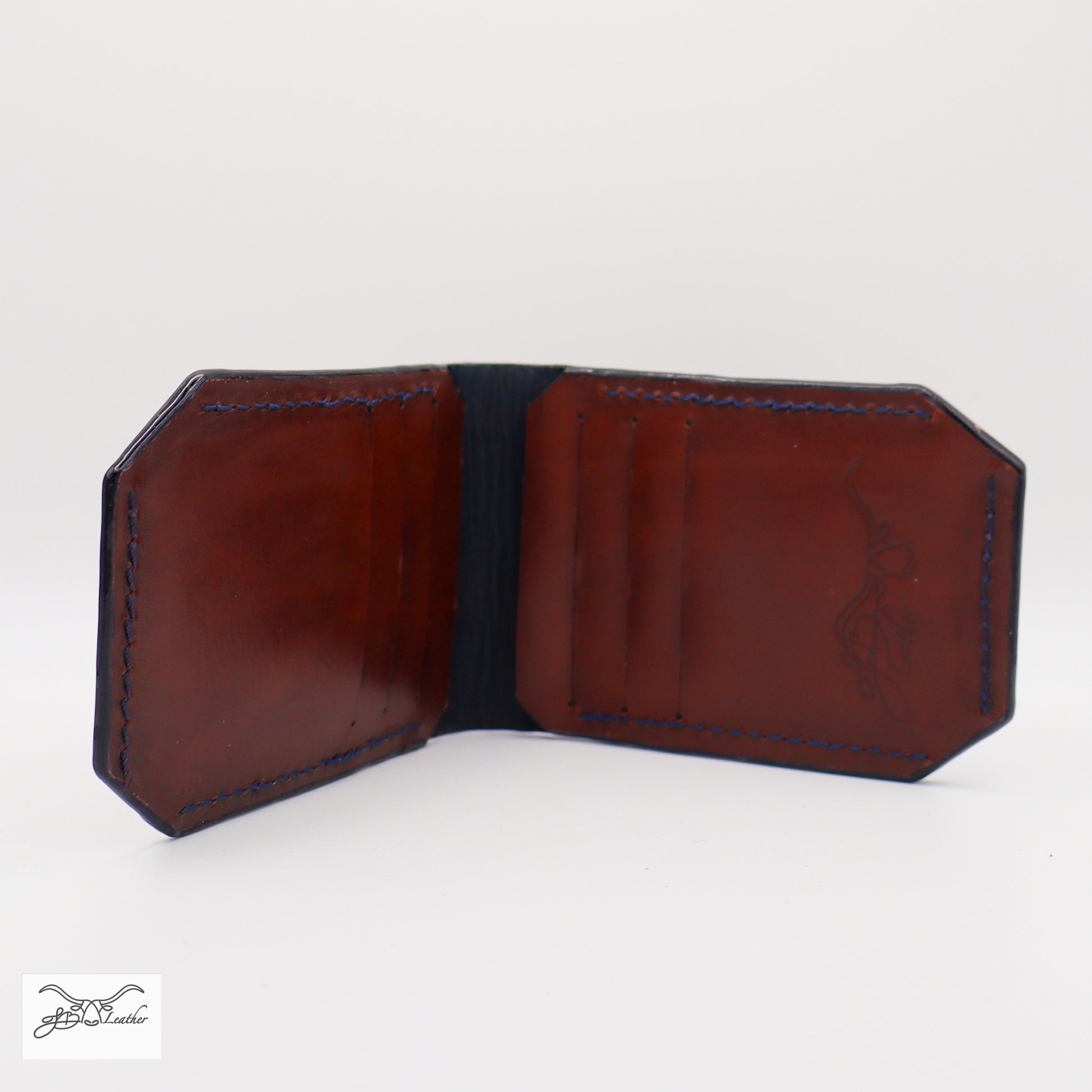 Color Flip Bi-Fold Wallet - Jon B Leather