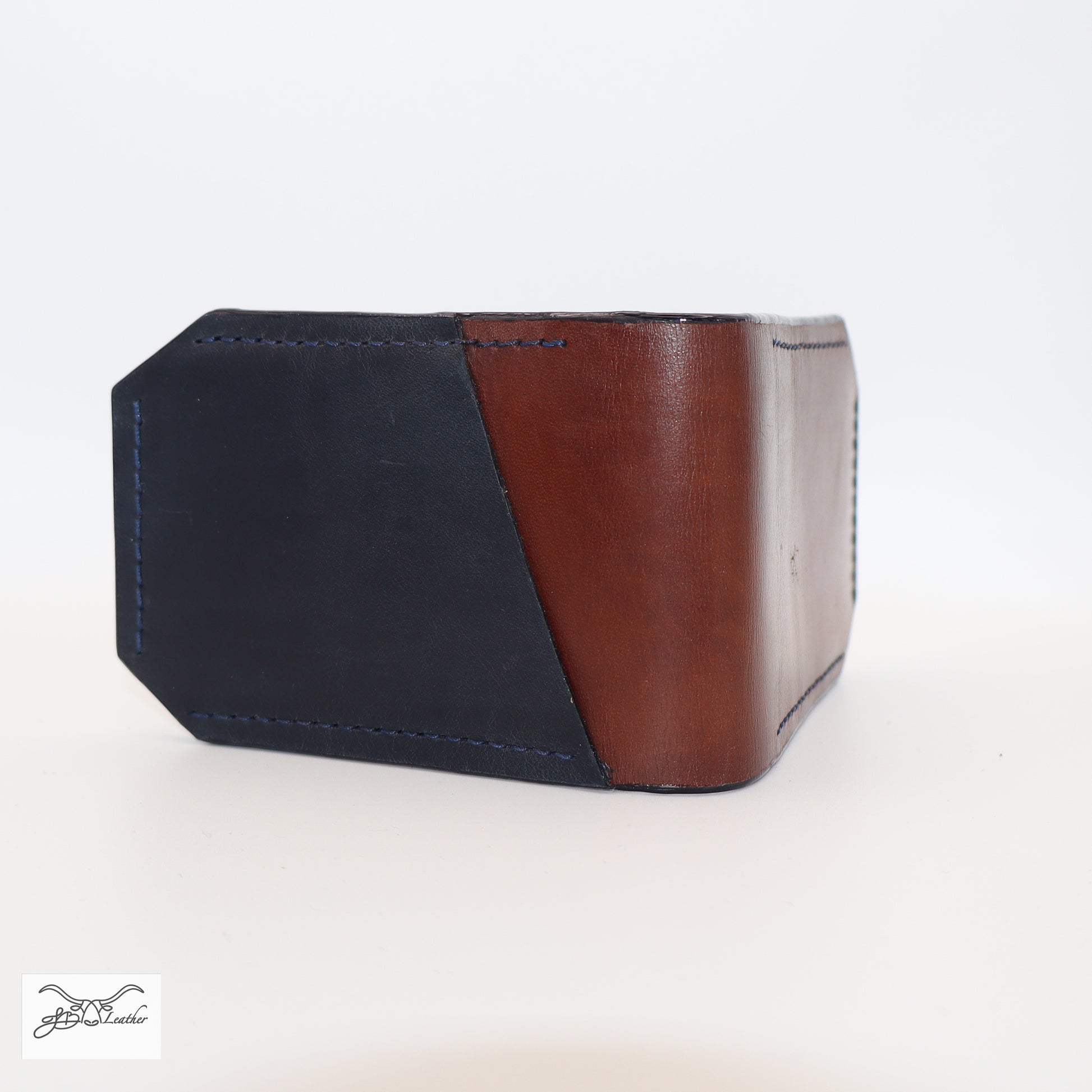 Color Flip Bi-Fold Wallet - Jon B Leather