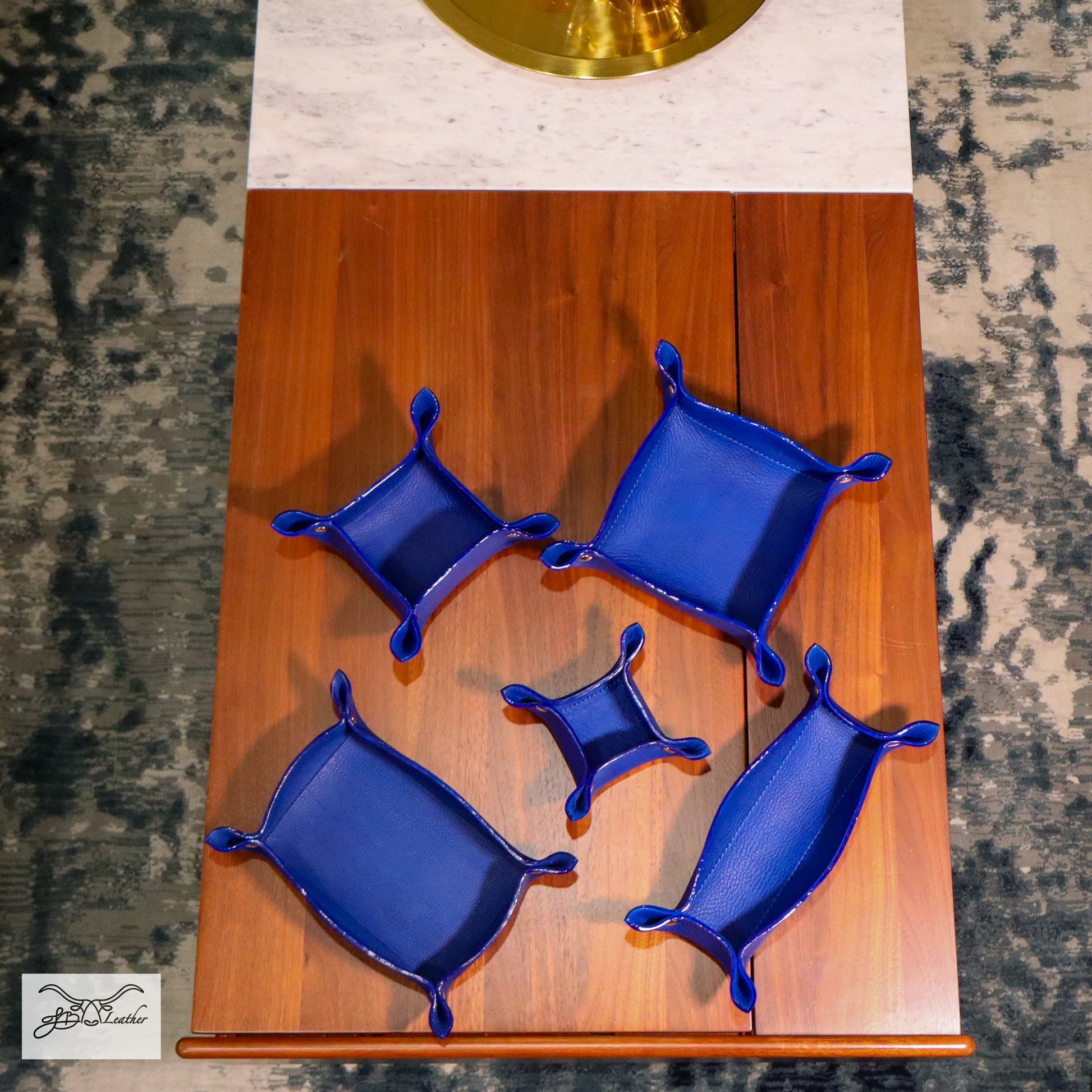 Vibrant Valet Tray from Jon B Leather Jon B Leather