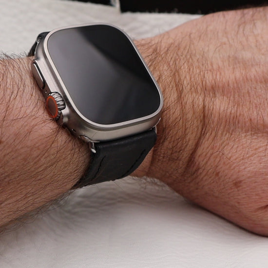 Black Collection Watch Bands Jon B Leather